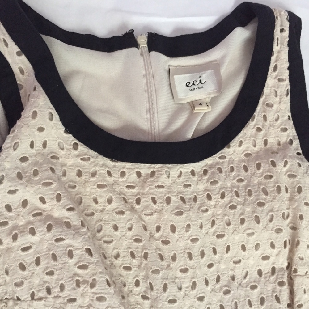 eci New York embroidery dress